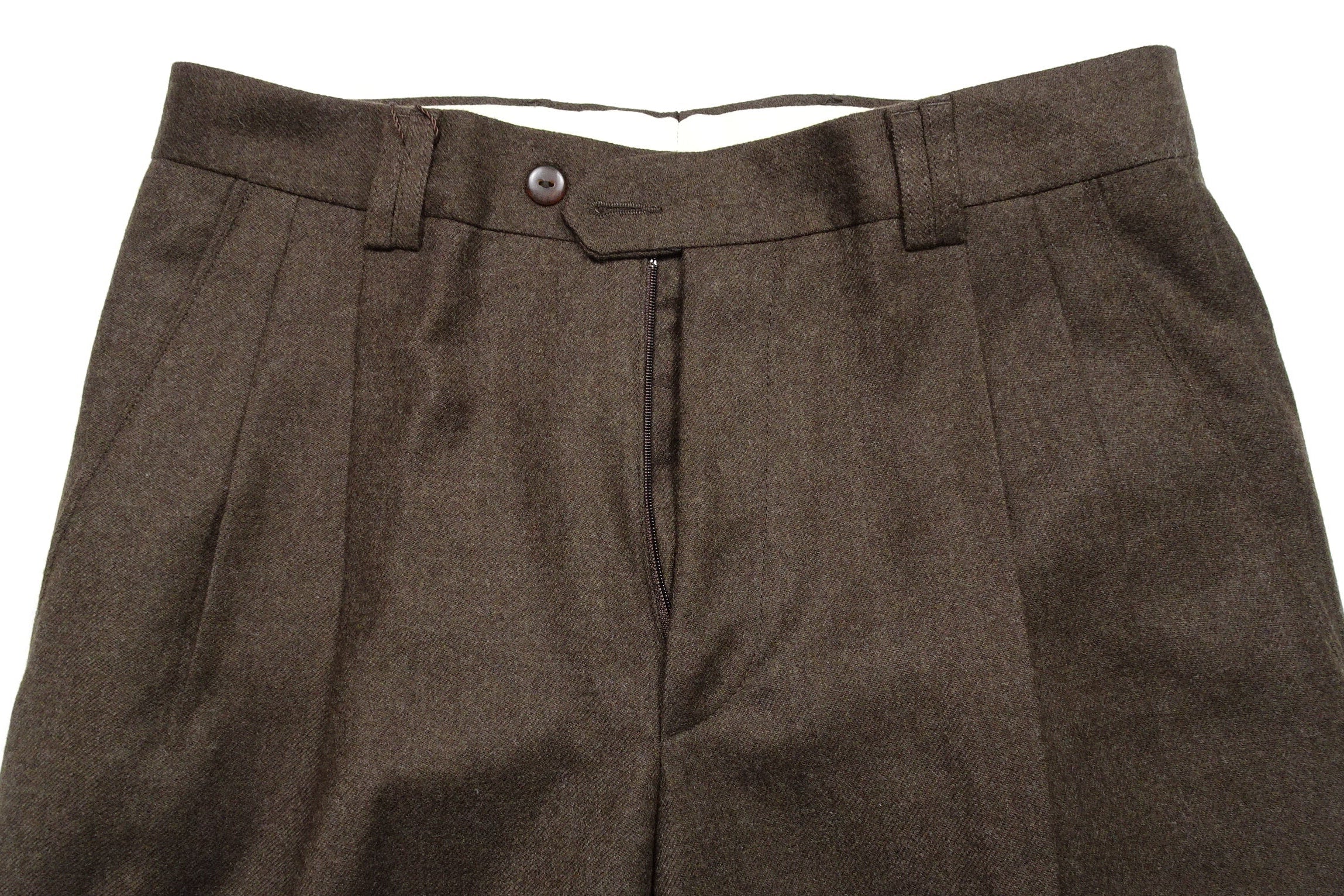 Chocolate Brown Flannel EU46/W30