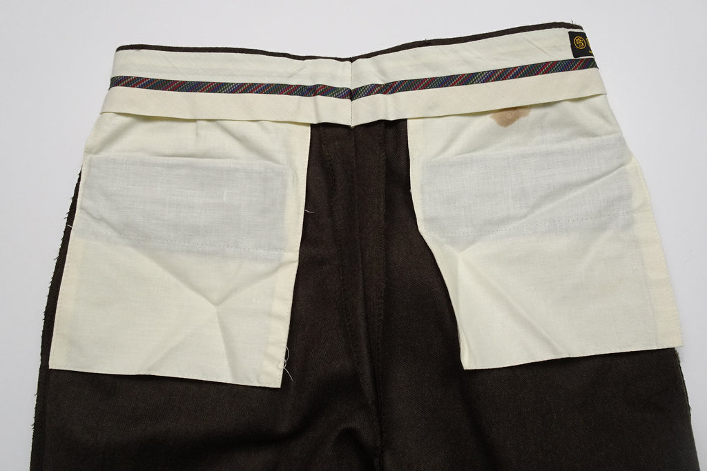 Chocolate Brown Flannel EU46/W30