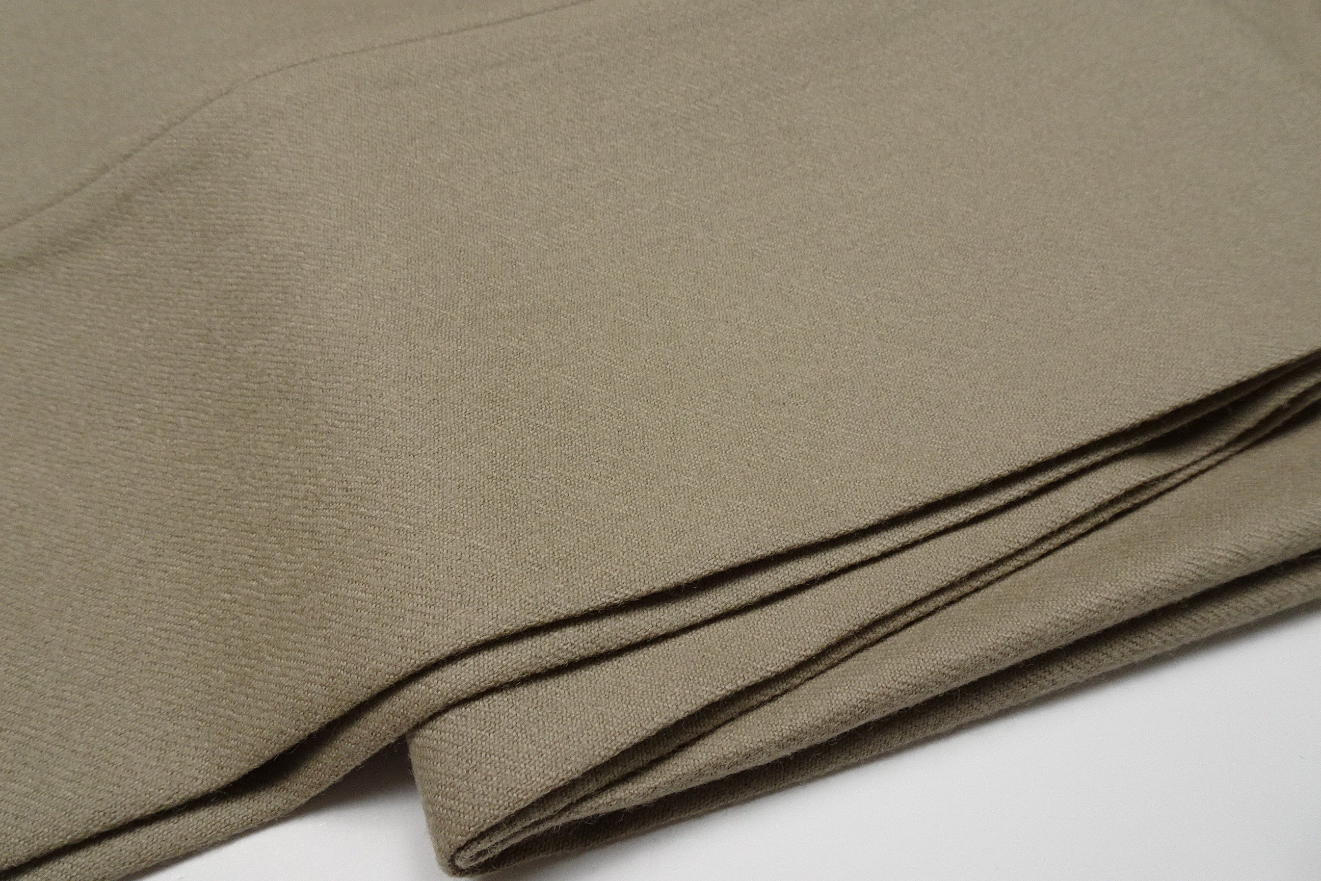 Beige Flannel Trousers EU46/W30