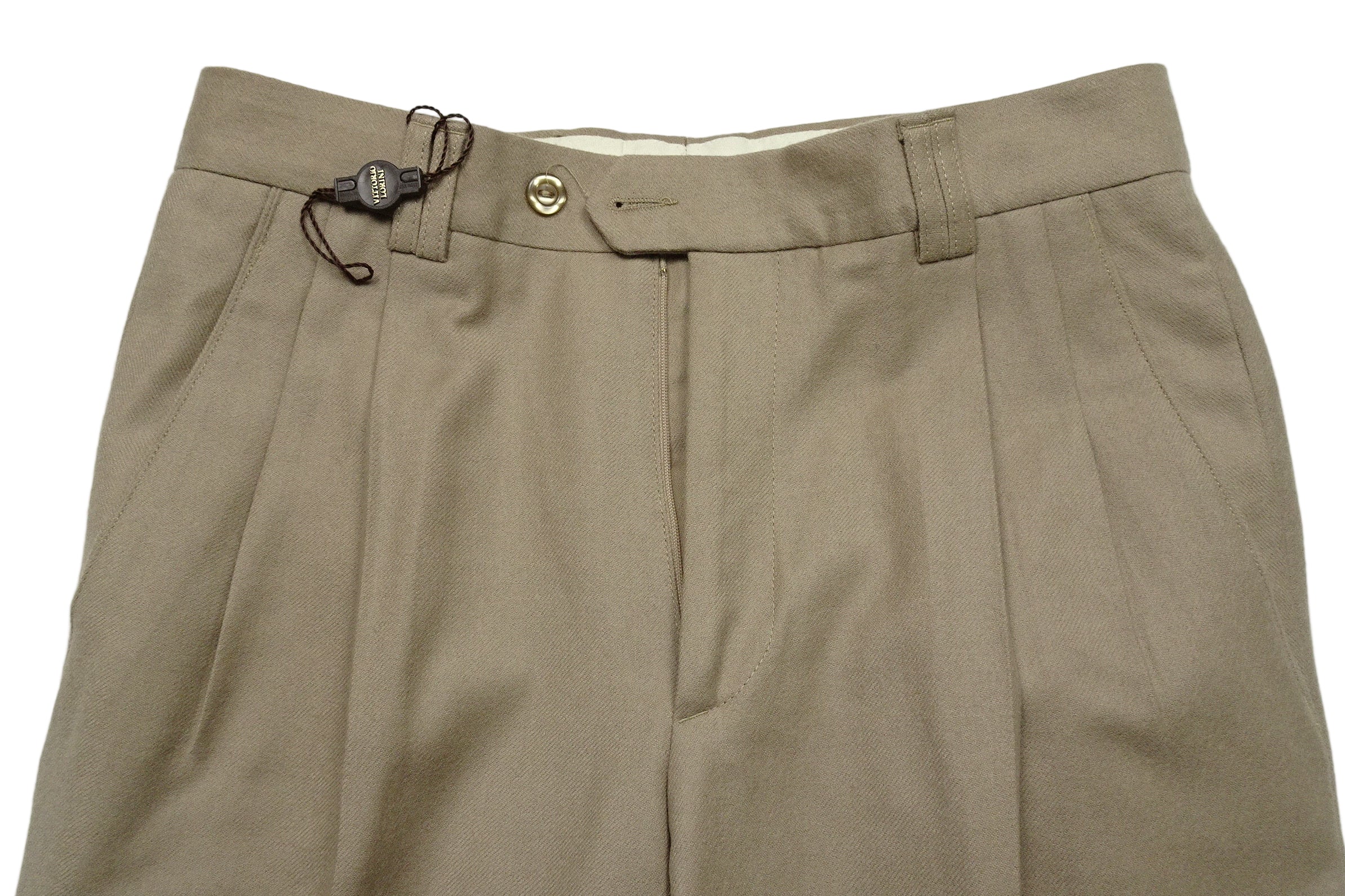 Beige Flannel Trousers EU46/W30