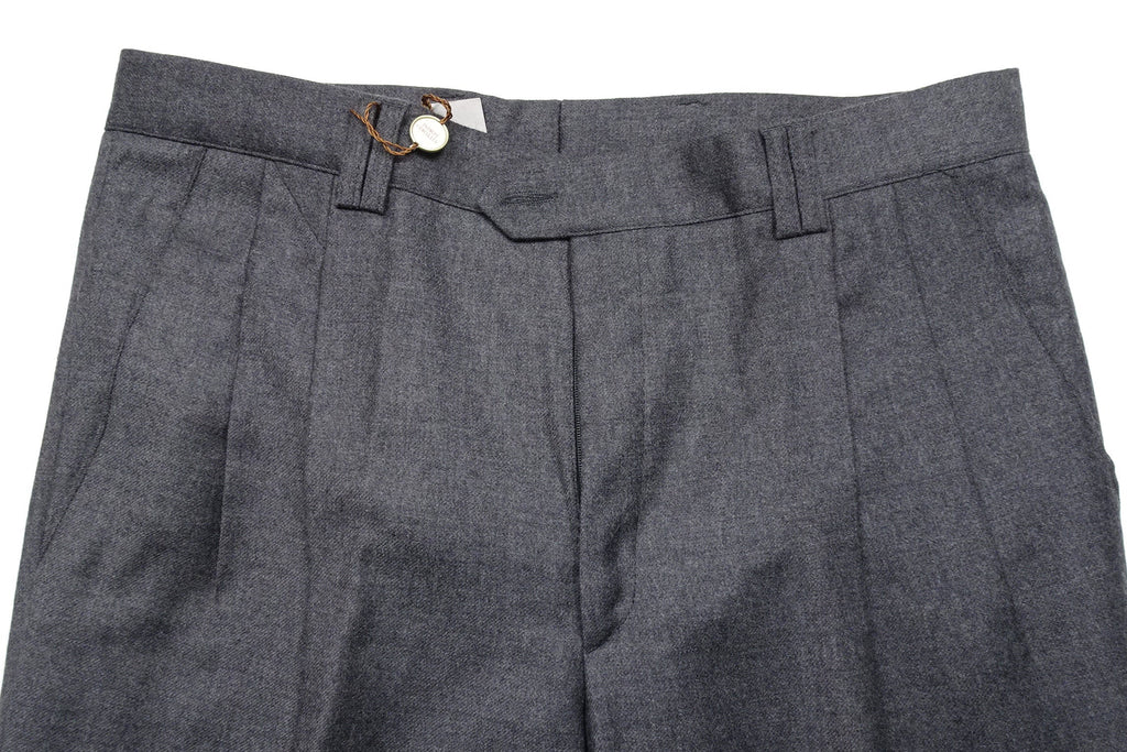 Mid Grey Flannel Trousers EU46/W30