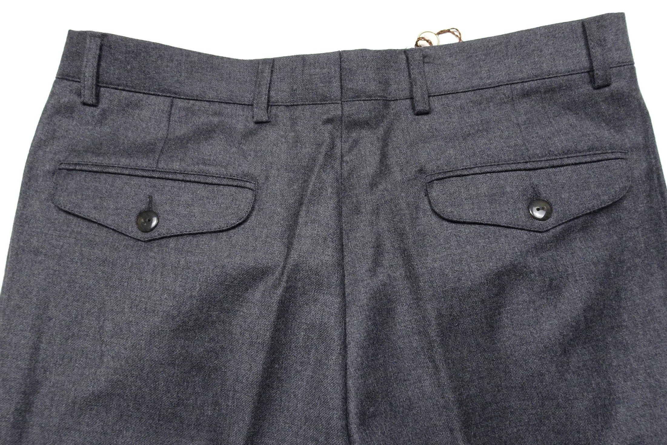Mid Grey Flannel Trousers EU46/W30