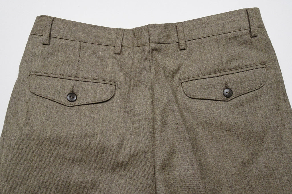 Light Brown Flannel Trousers EU46/W30 (ATR197)