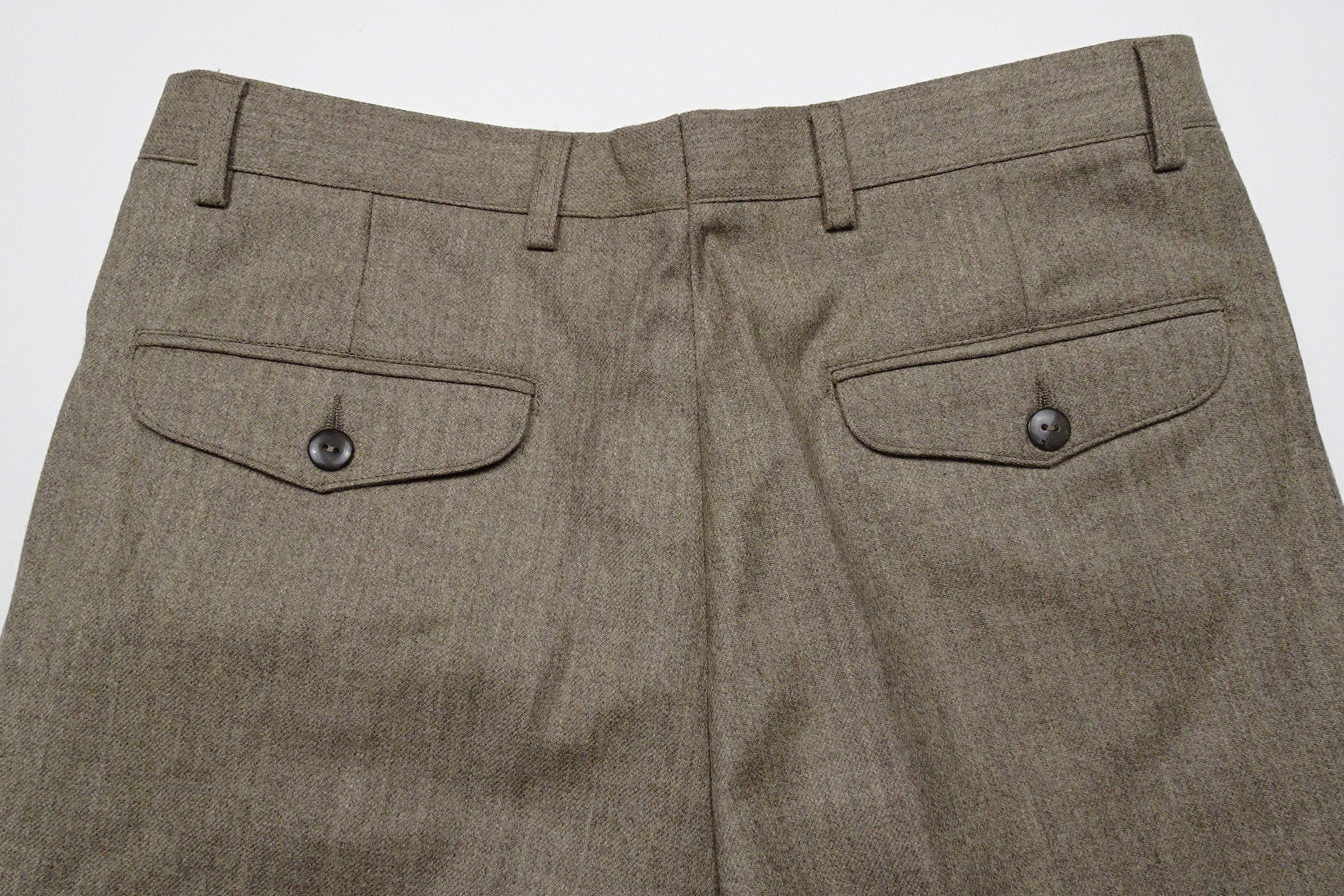 Light Brown Flannel Trousers EU46/W30