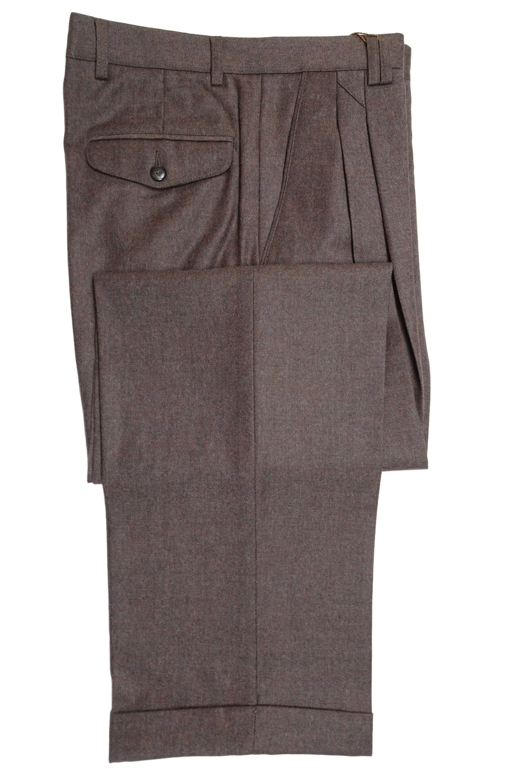 Tweed-like Brown Flannels EU46/W30