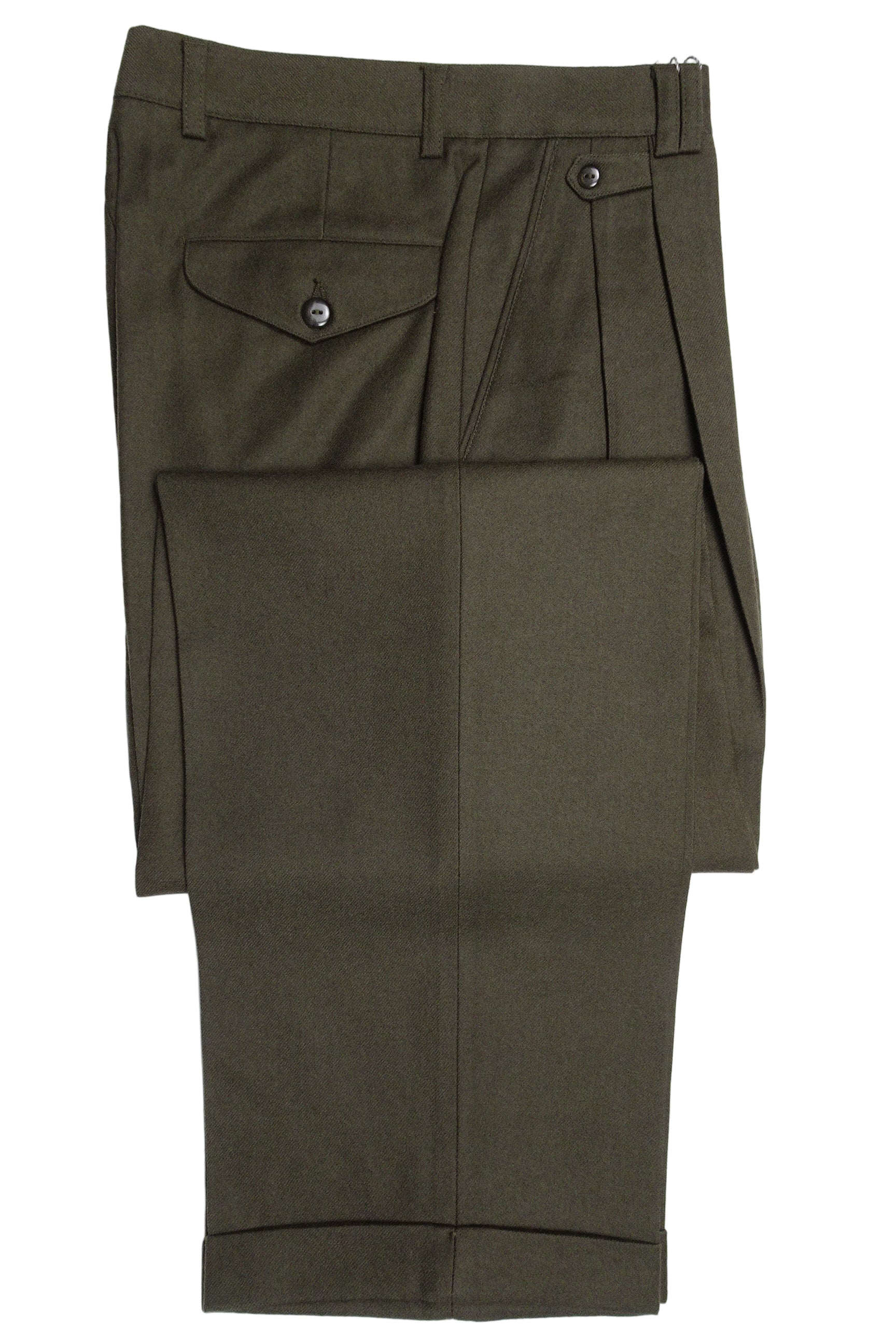 Dark Green Flannels EU46/W30