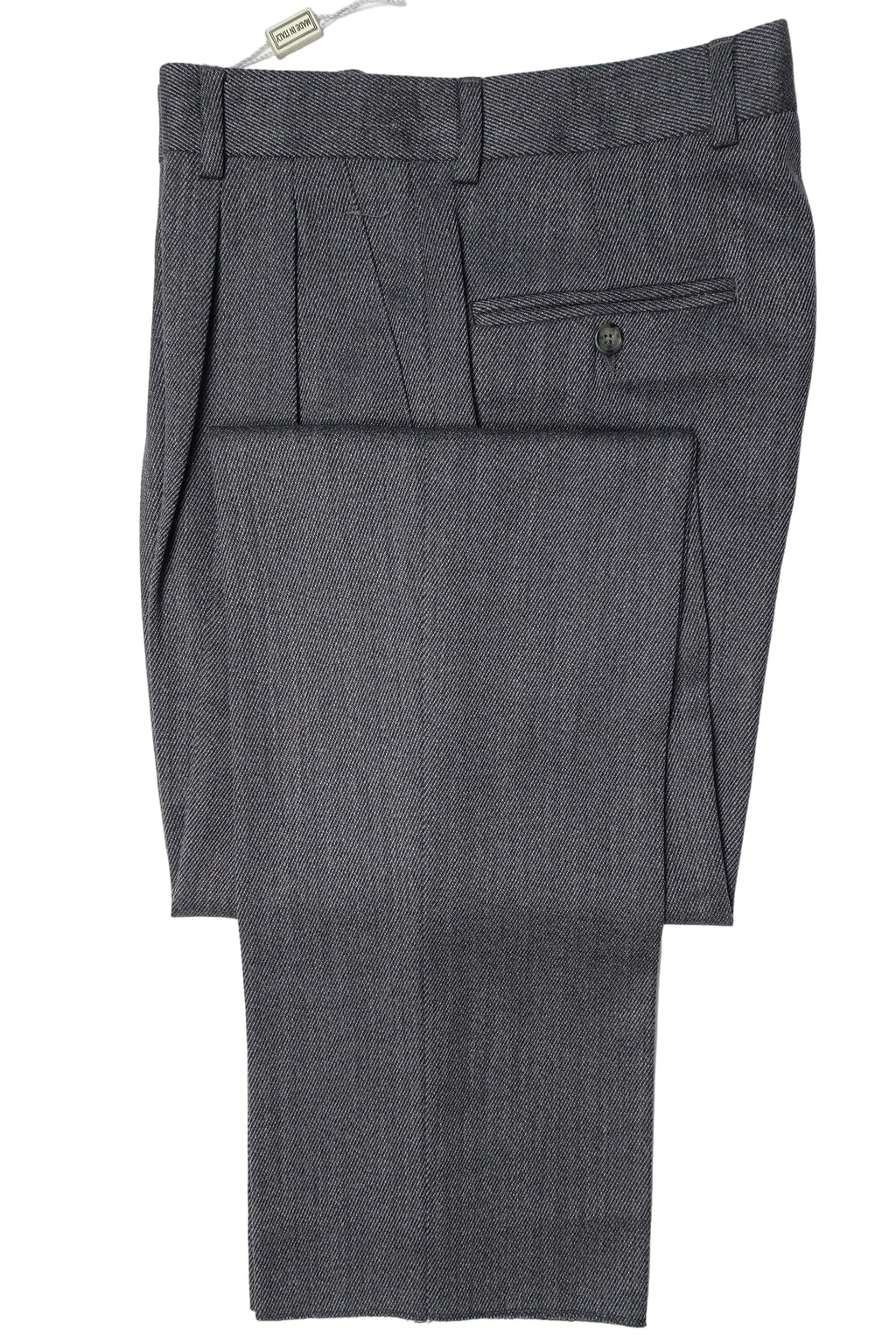 Mid Grey Twill Trousers EU46/W30