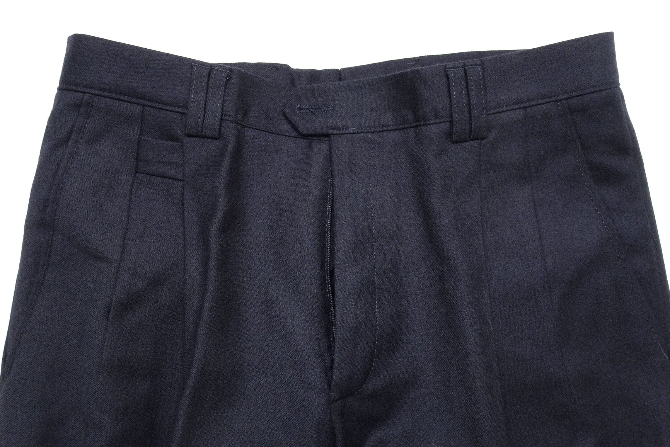 Navy Flannel Trousers EU46/W30 (ATR581)