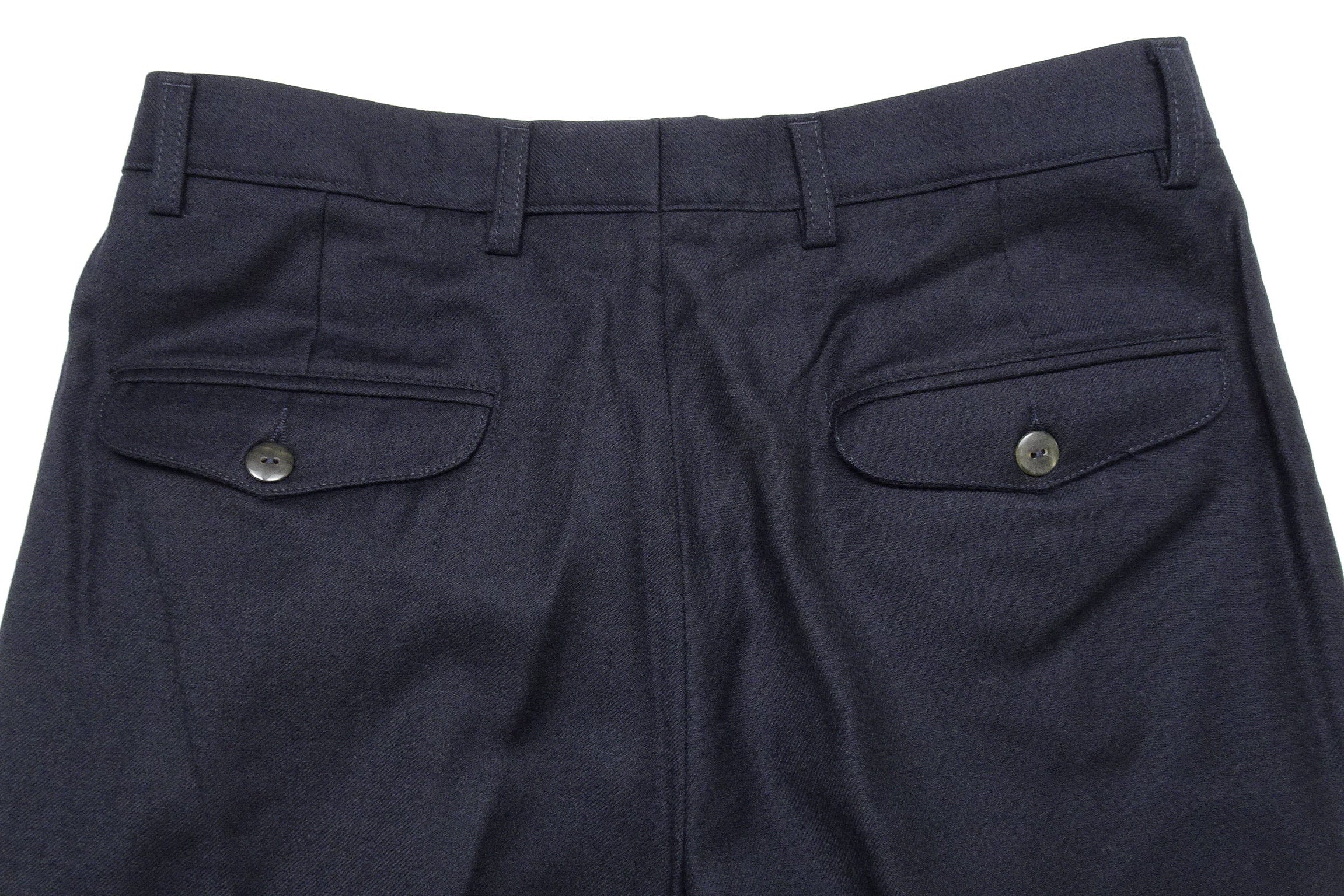 Navy Flannel Trousers EU46/W30 (ATR581)