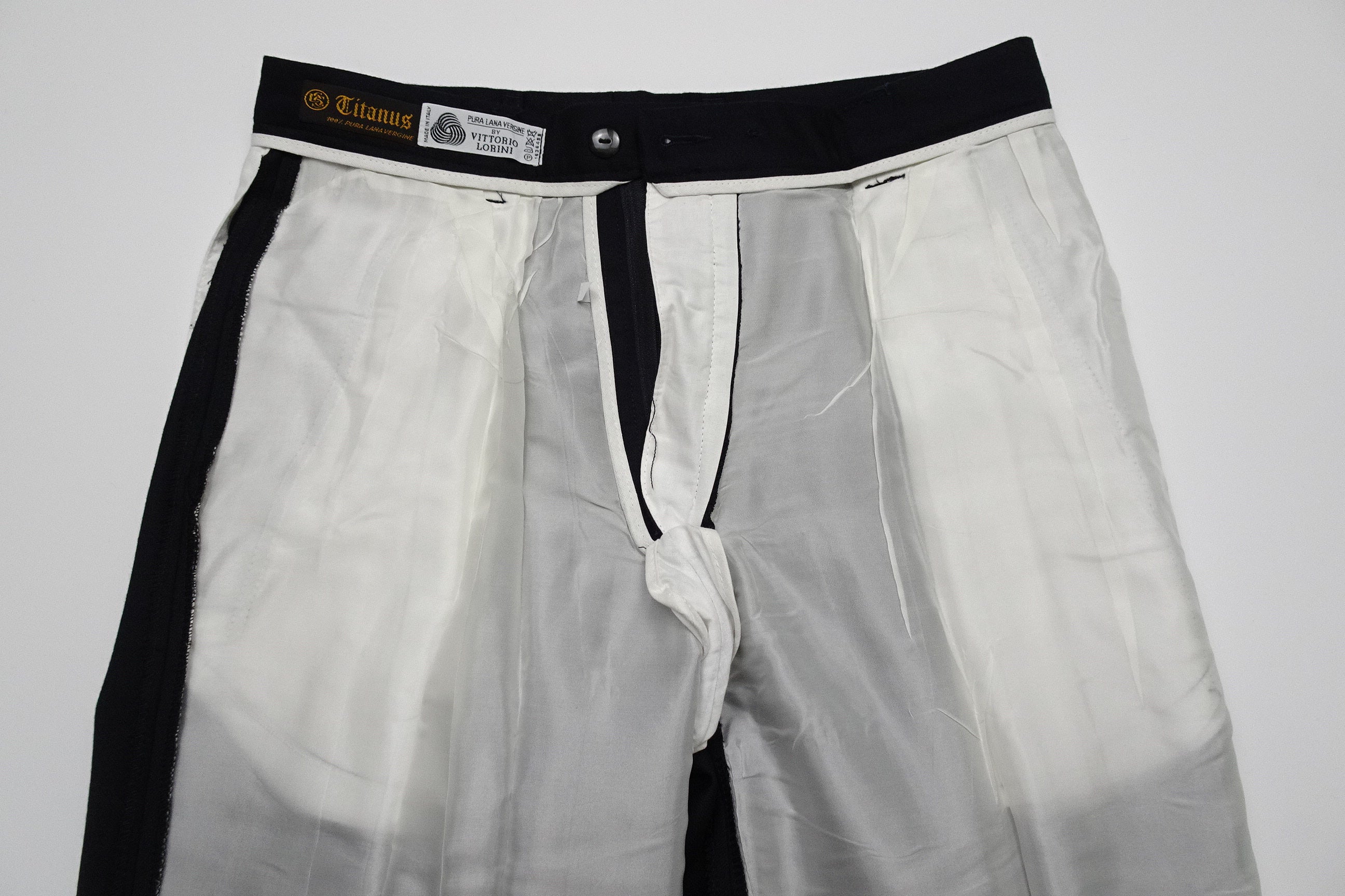 Navy Flannel Trousers EU46/W30 (ATR581)