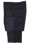 Dark Navy Flannel Trousers EU46/W30