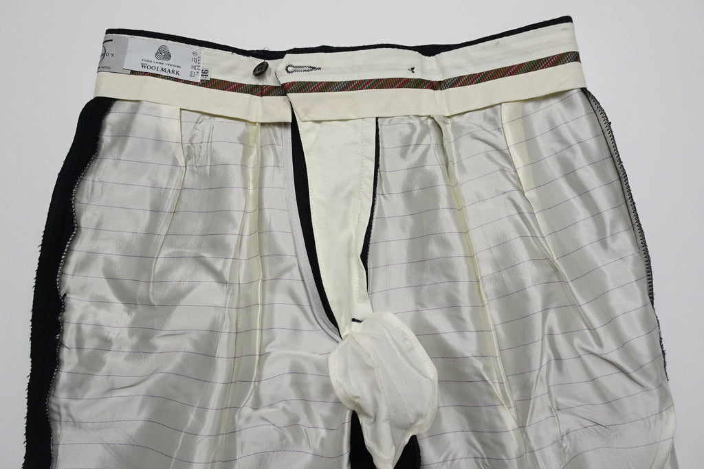 Dark Navy Flannel Trousers EU46/W30