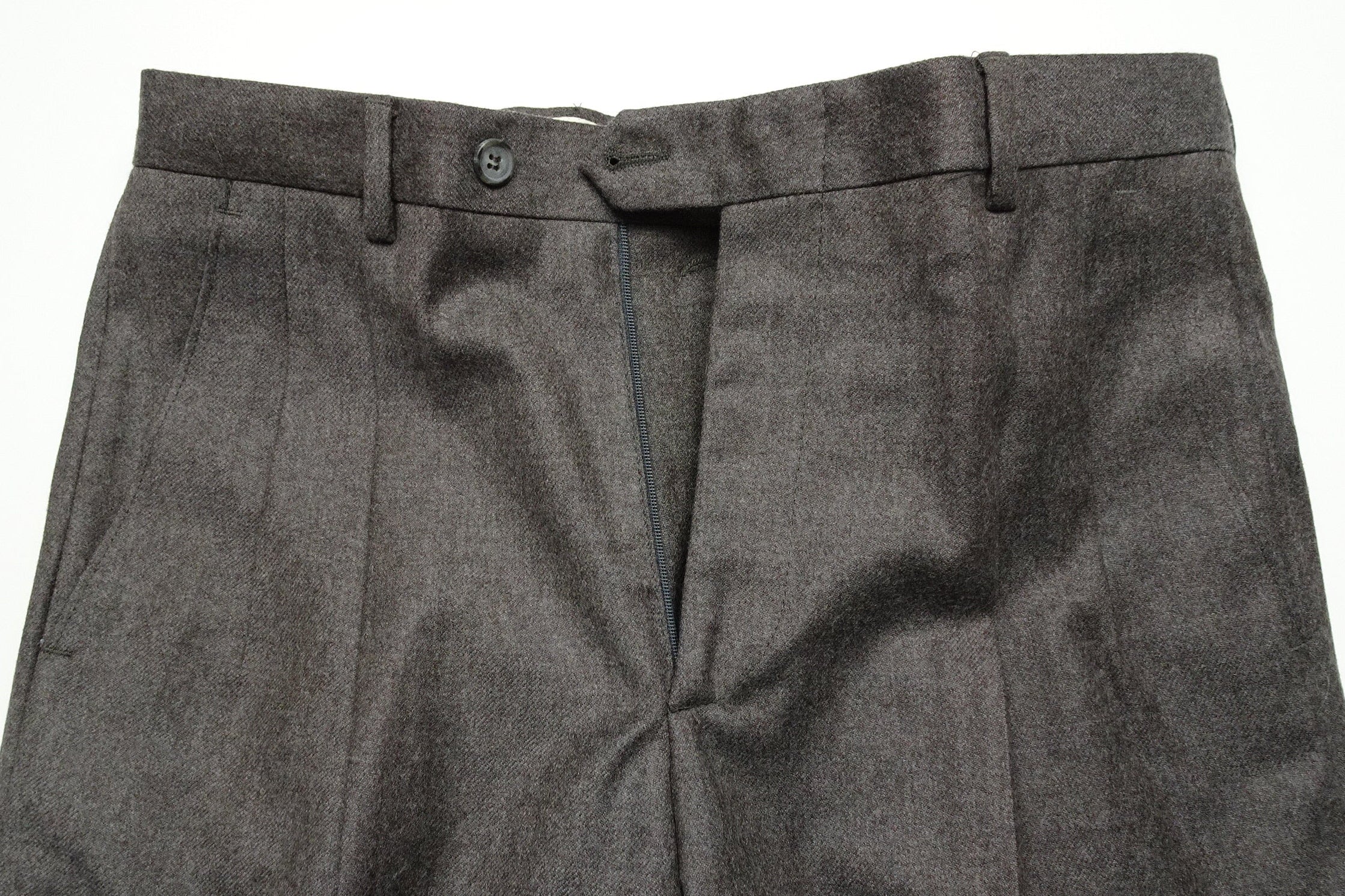 Taupe Flannel Trousers EU46/W30