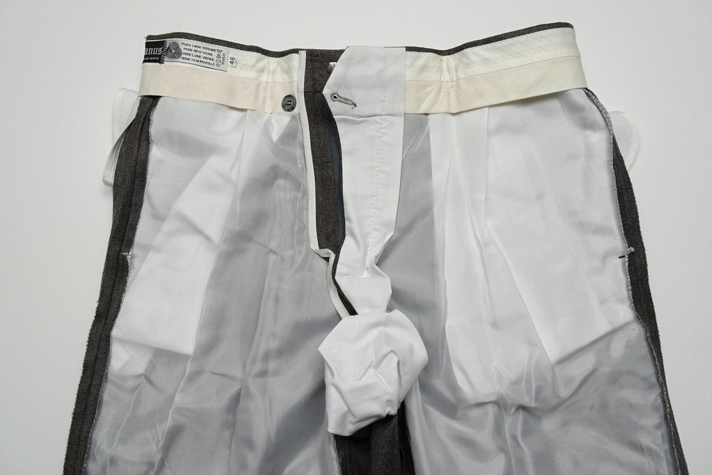 Taupe Flannel Trousers EU46/W30