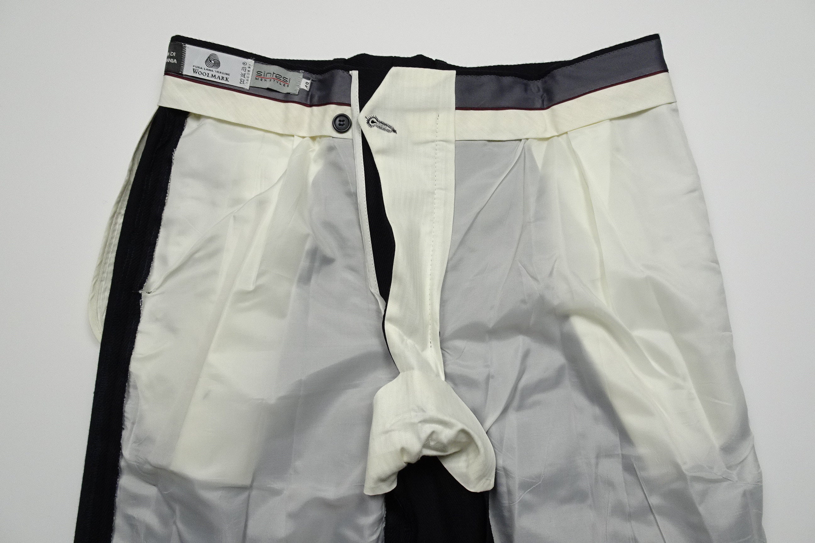 Navy Twill Trousers EU48/W32