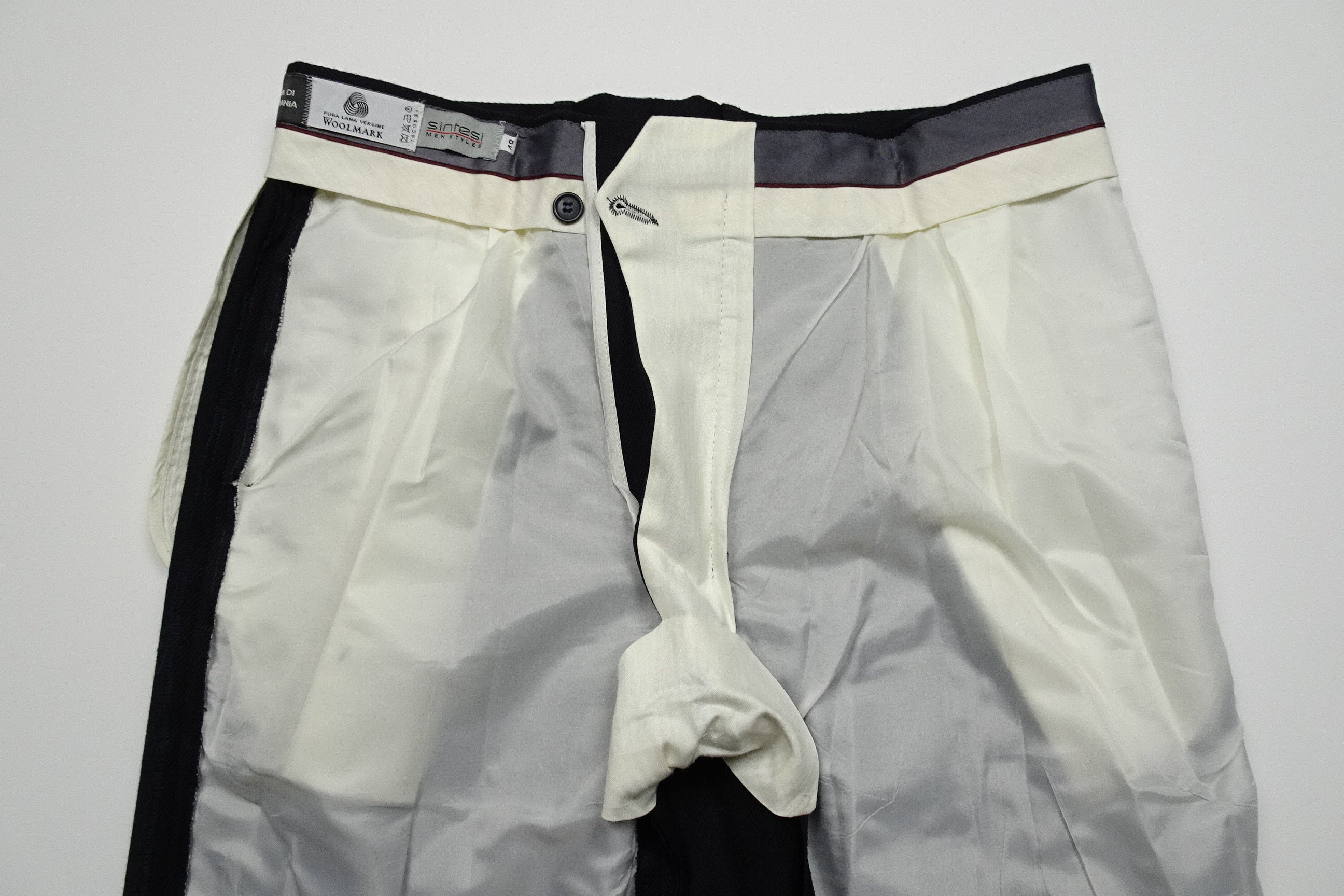 Navy Twill Trousers EU48/W32