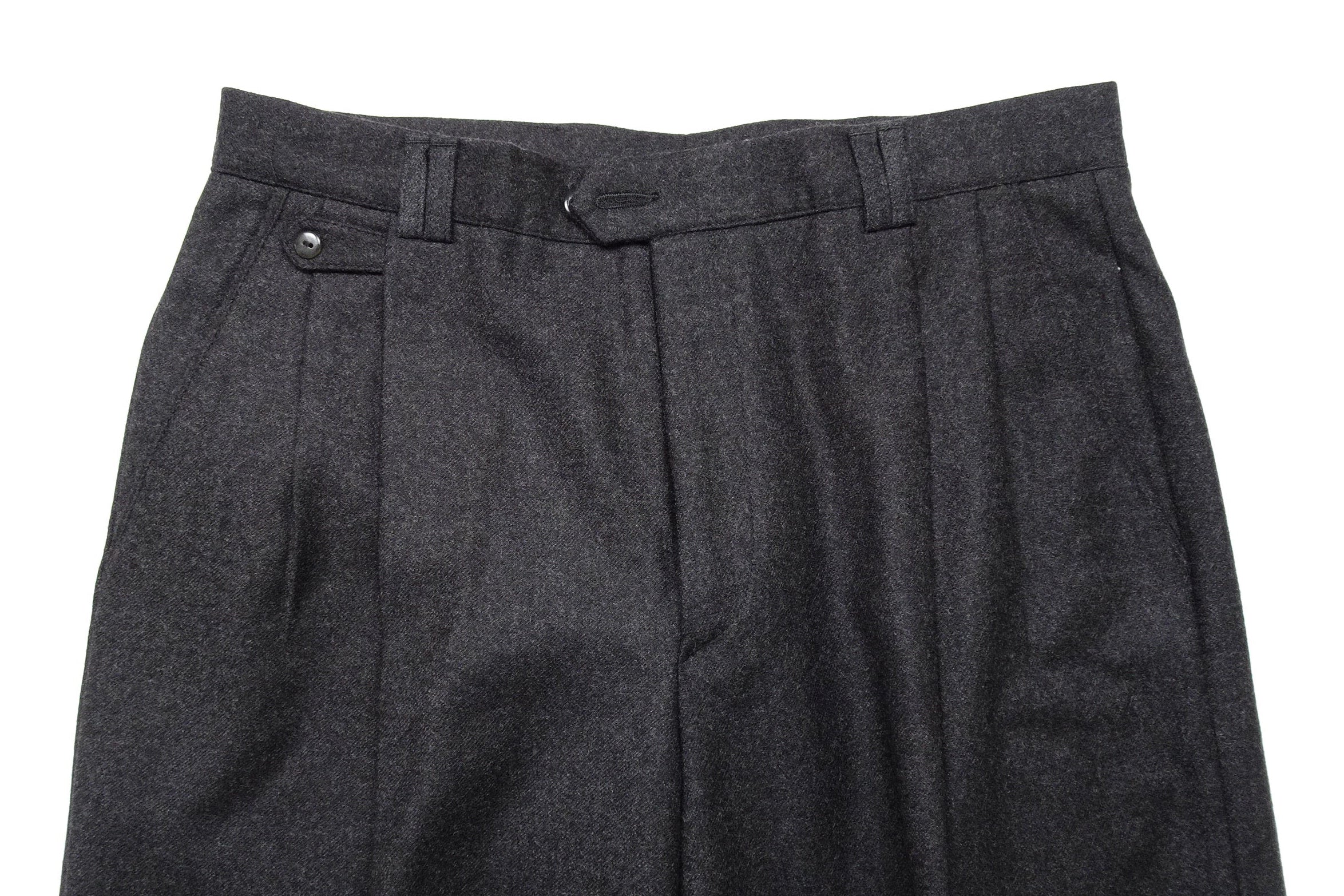 Dark Grey Flannel Trousers EU46/W30