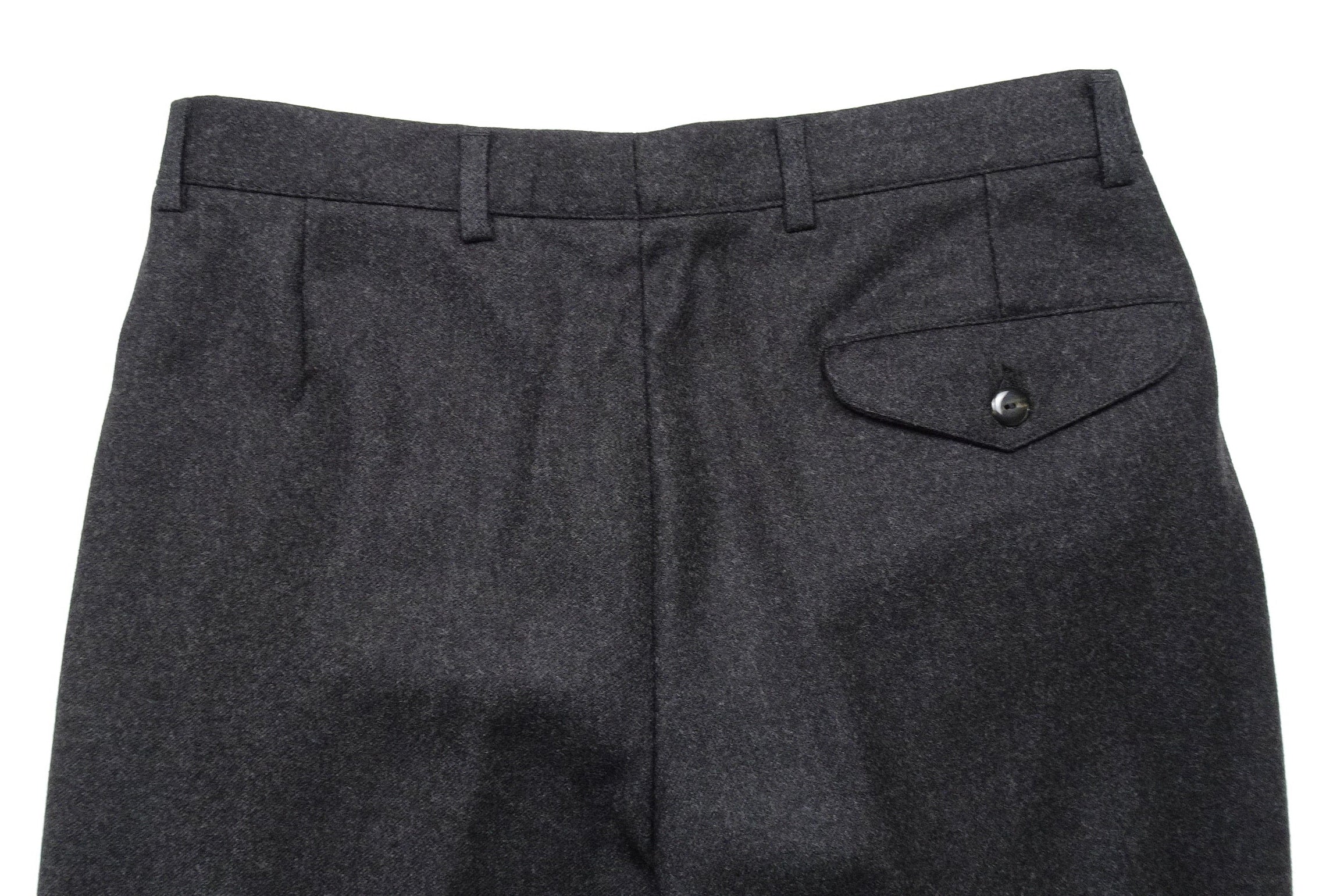 Dark Grey Flannel Trousers EU46/W30