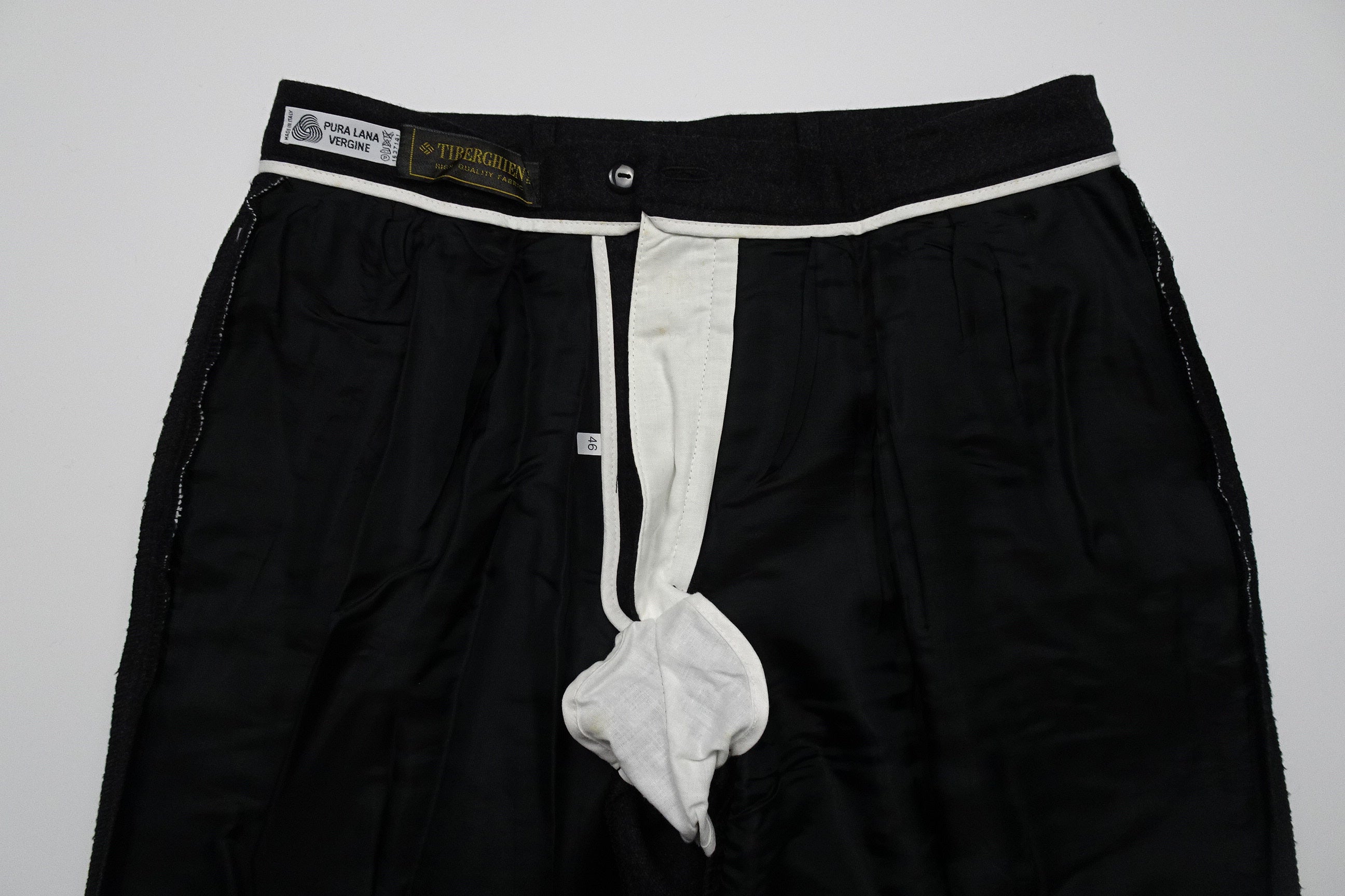 Dark Grey Flannel Trousers EU46/W30