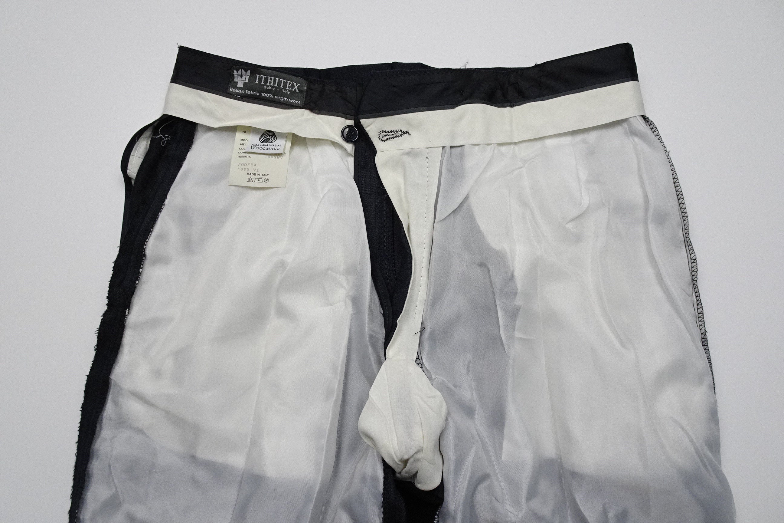 Navy Covert Trousers EU46/W30