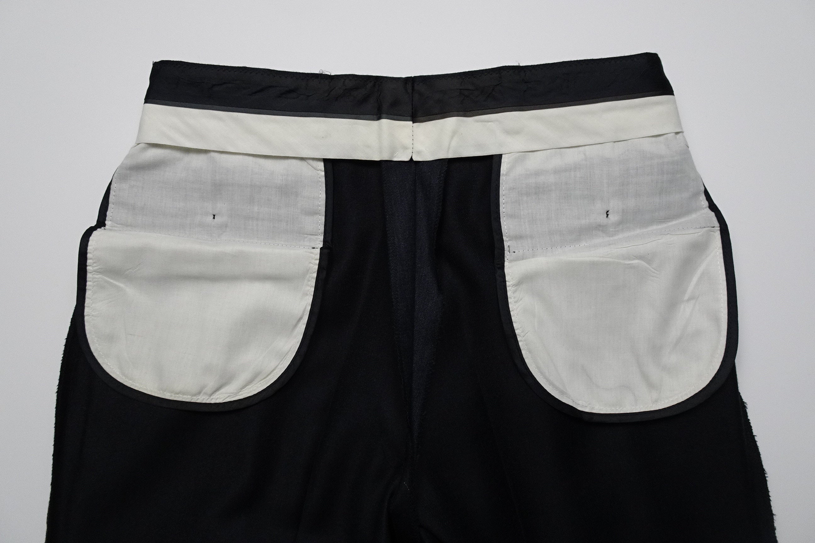 Navy Covert Trousers EU46/W30