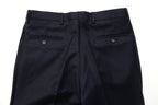 Navy Flannel Flat-Front EU48/W32