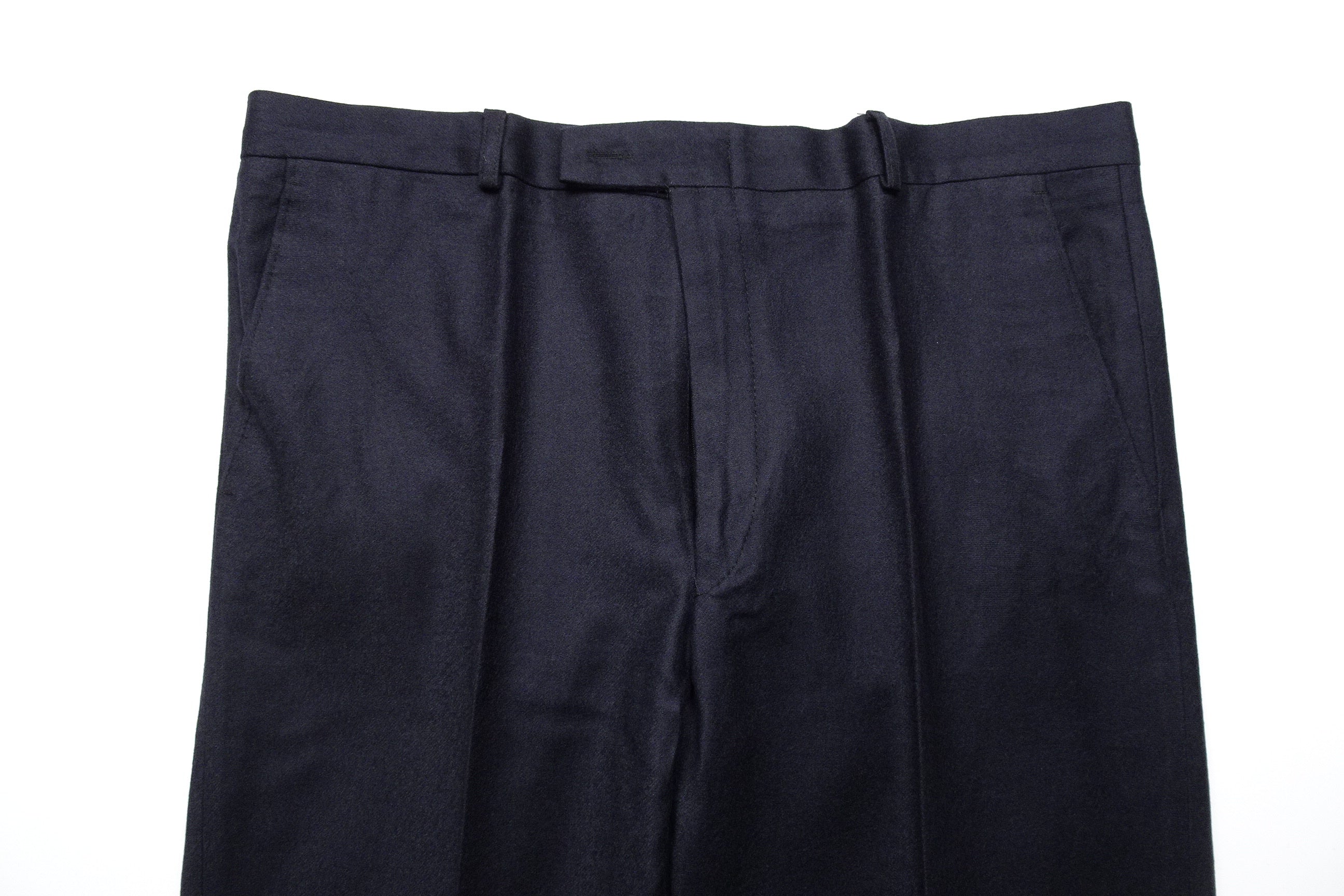 Navy Flannel Flat-Front EU54/W38
