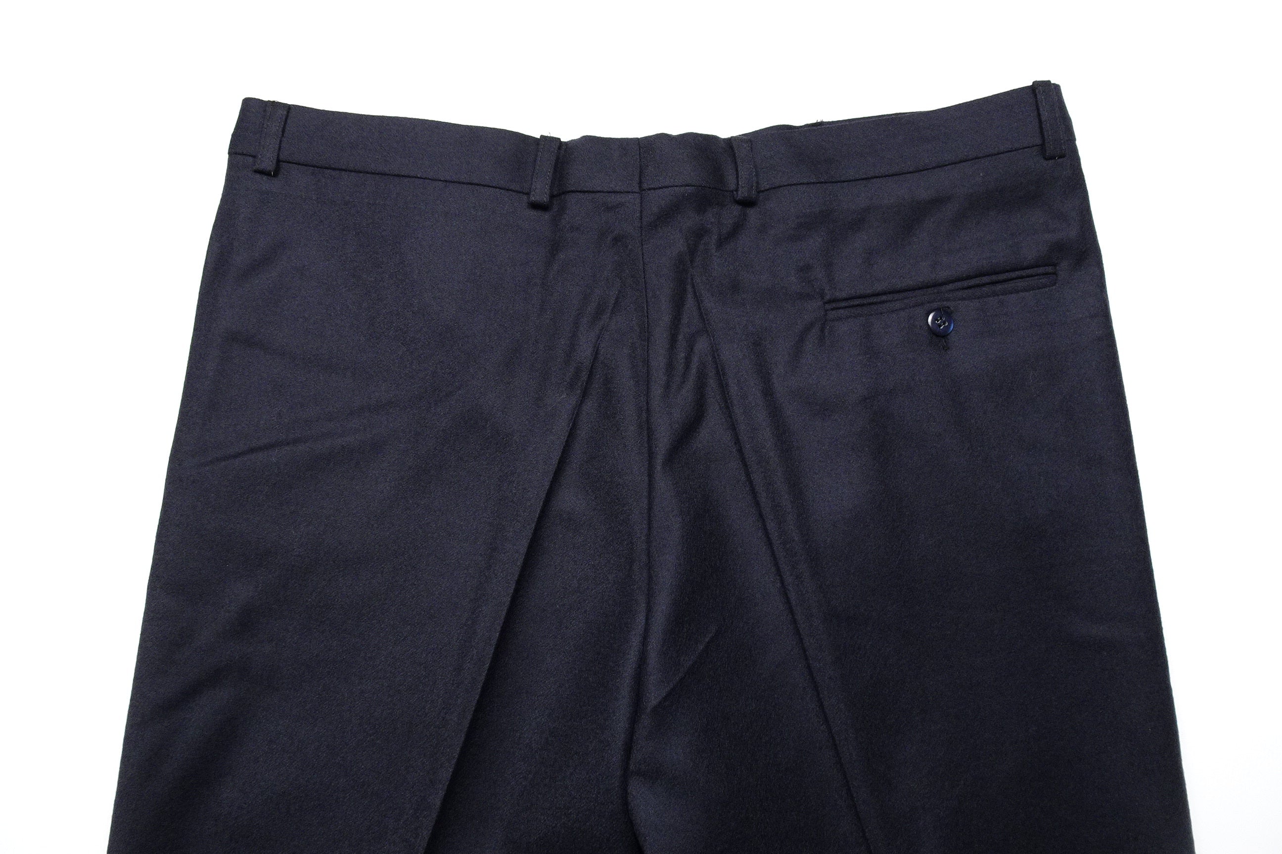 Navy Flannel Flat-Front EU54/W38