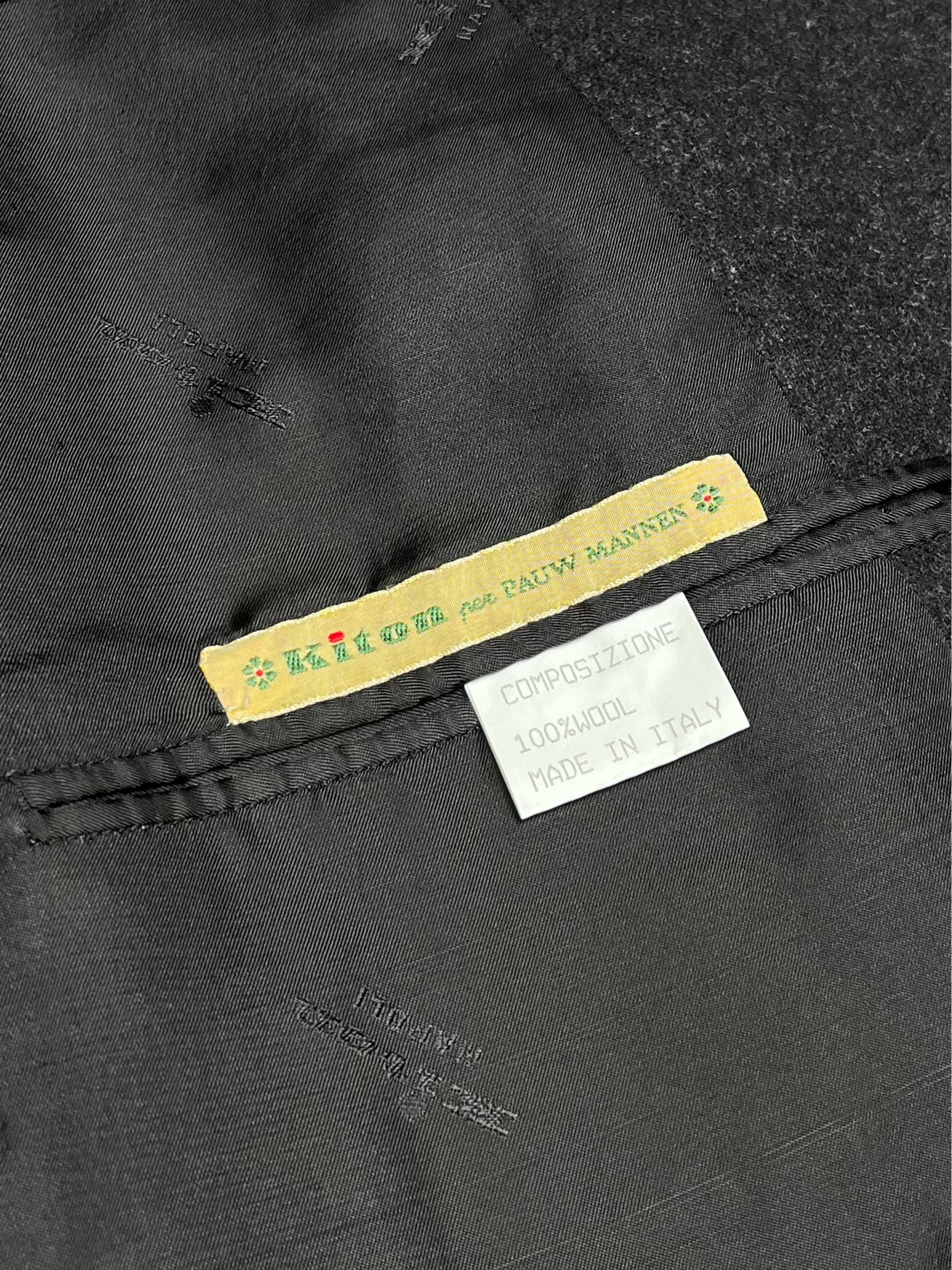 Kiton - Anthracite Grey Flannel Suit EU48