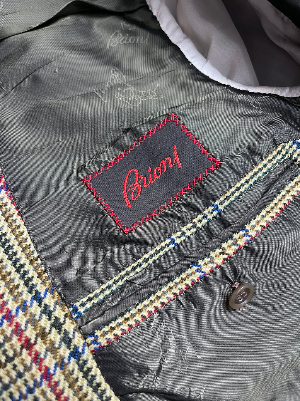 Brioni - Green Checked Sportcoat EU52