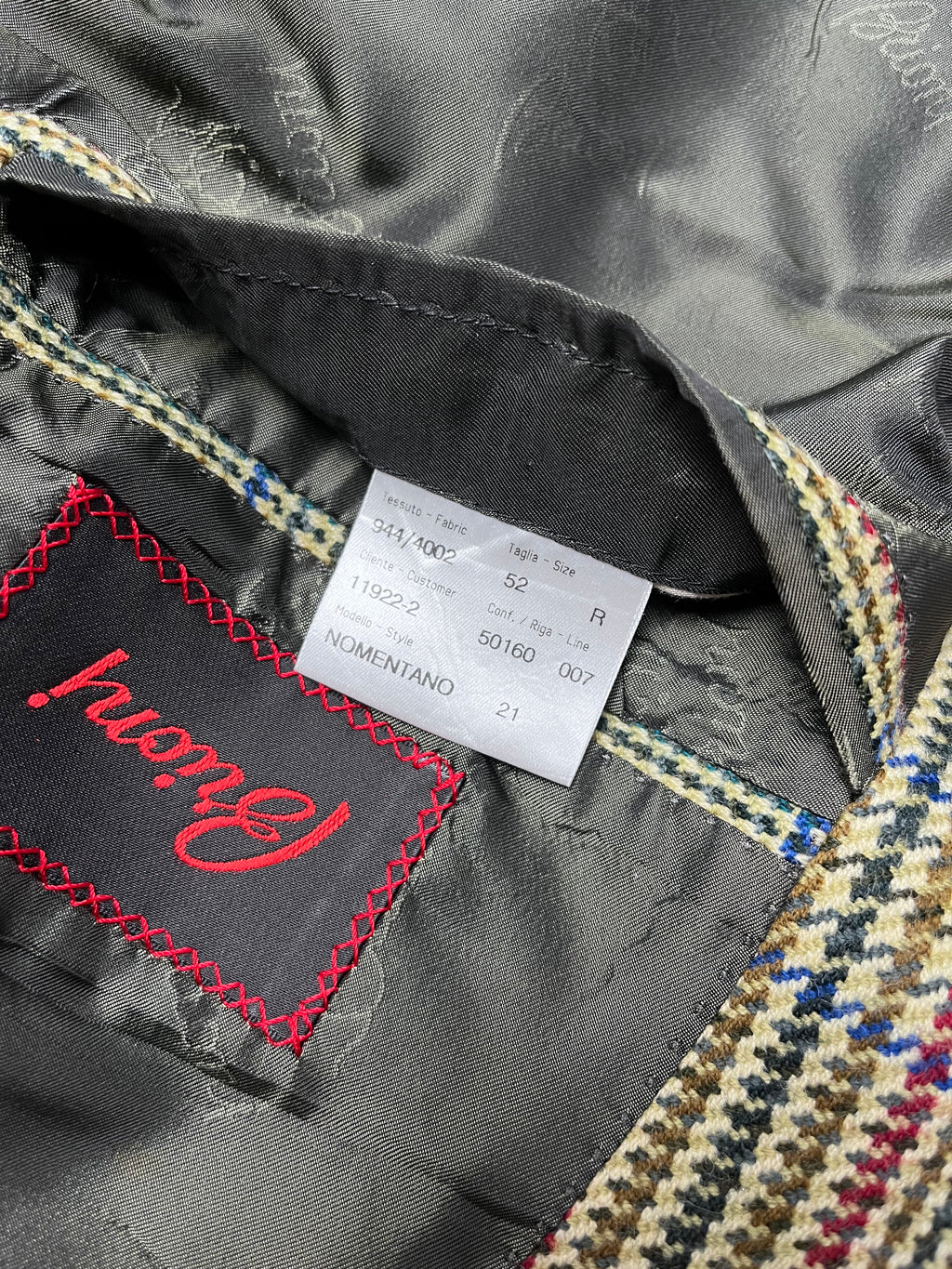 Brioni - Green Checked Sportcoat EU52